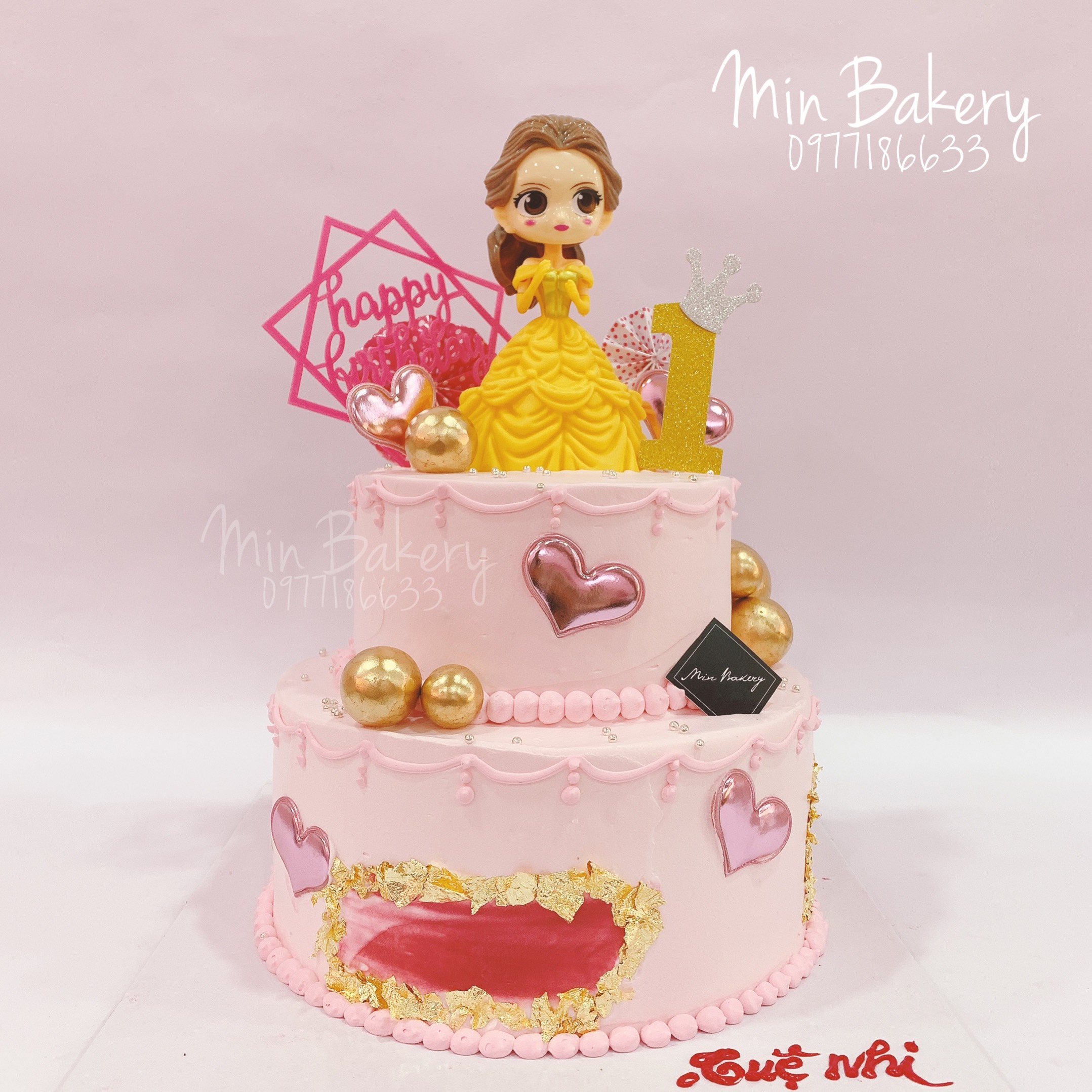 Lưu ý khi chọn mẫu bánh sinh nhật đẹp cho bé gái 1 tuổi - TiTiPhamCake